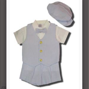 3T searsucker shorts suit